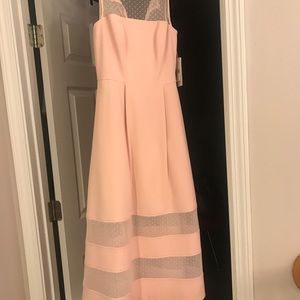 New blush dress size 2